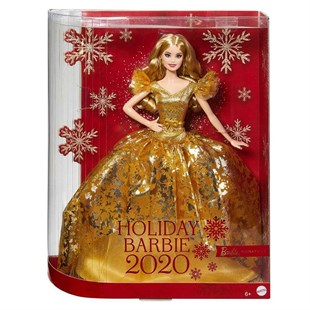 Barbie 2020 Mutlu Yıllar Bebeği Yılbaşı Bebeği