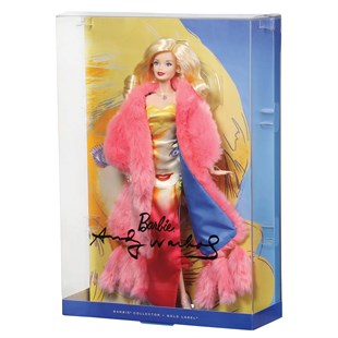 Barbie İmza Serisi Andy Warhol Gold Label Özel Seri