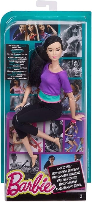 Barbie Sonsuz Hareket Bebekleri (Asyalı)
