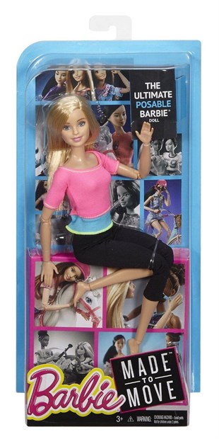 Barbie Sonsuz Hareket Bebekleri (Sarışın)