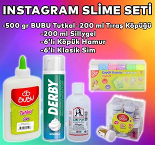 Dobişko Instagram Slime Seti (6'lı Paket)