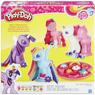 Play Doh My Little Pony MLP Pony Tasarla Oyun Hamur Seti